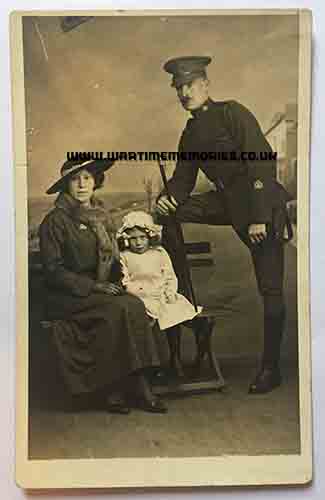 James George Brennan, with his wife Alice and daughter Winnifred